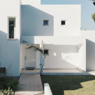 maison moderne blanche
